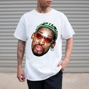 Dennis Rodman Hair NBA Unisex T-shirt